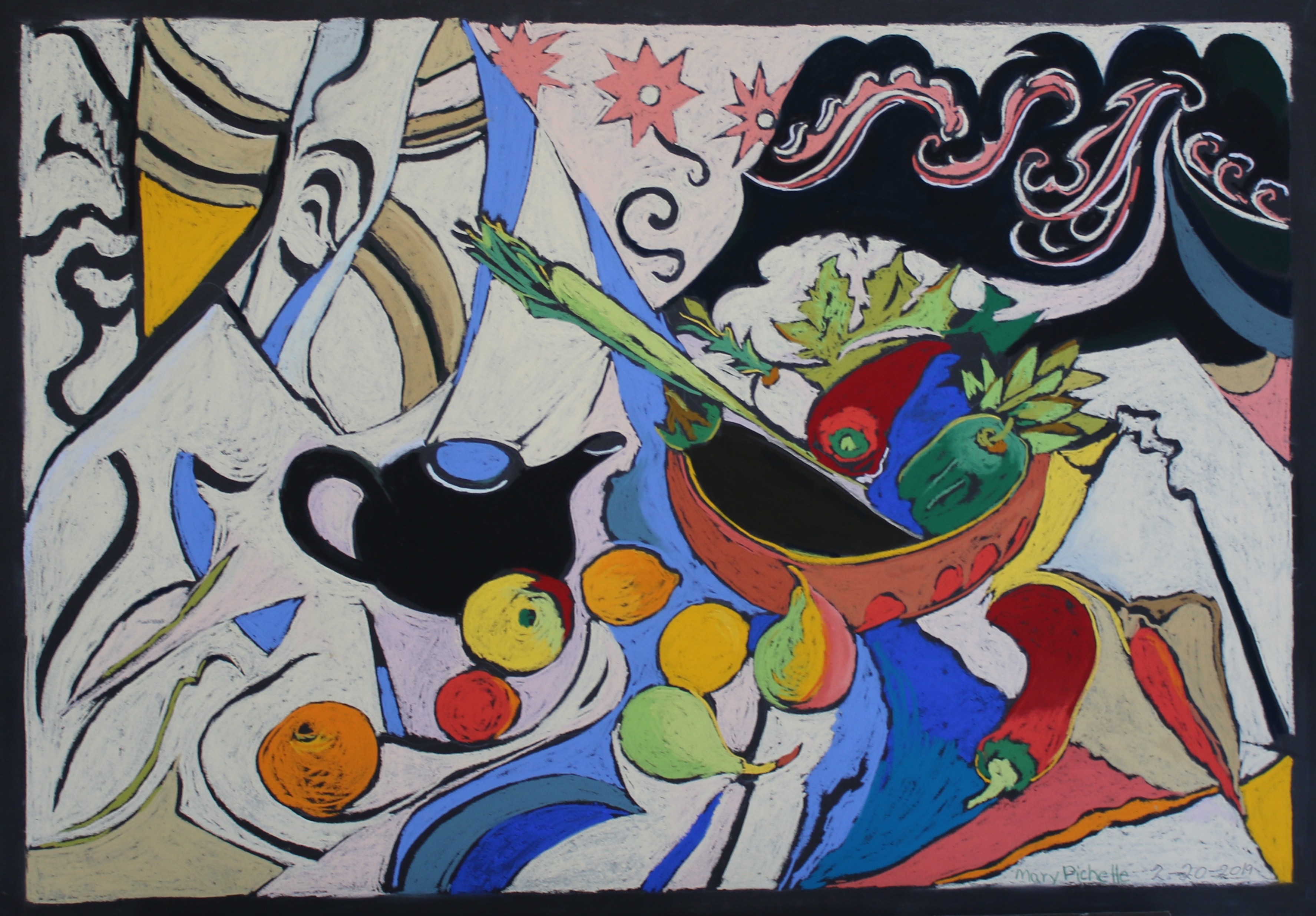 Curves, Color and Teapot 21 Feb 2019